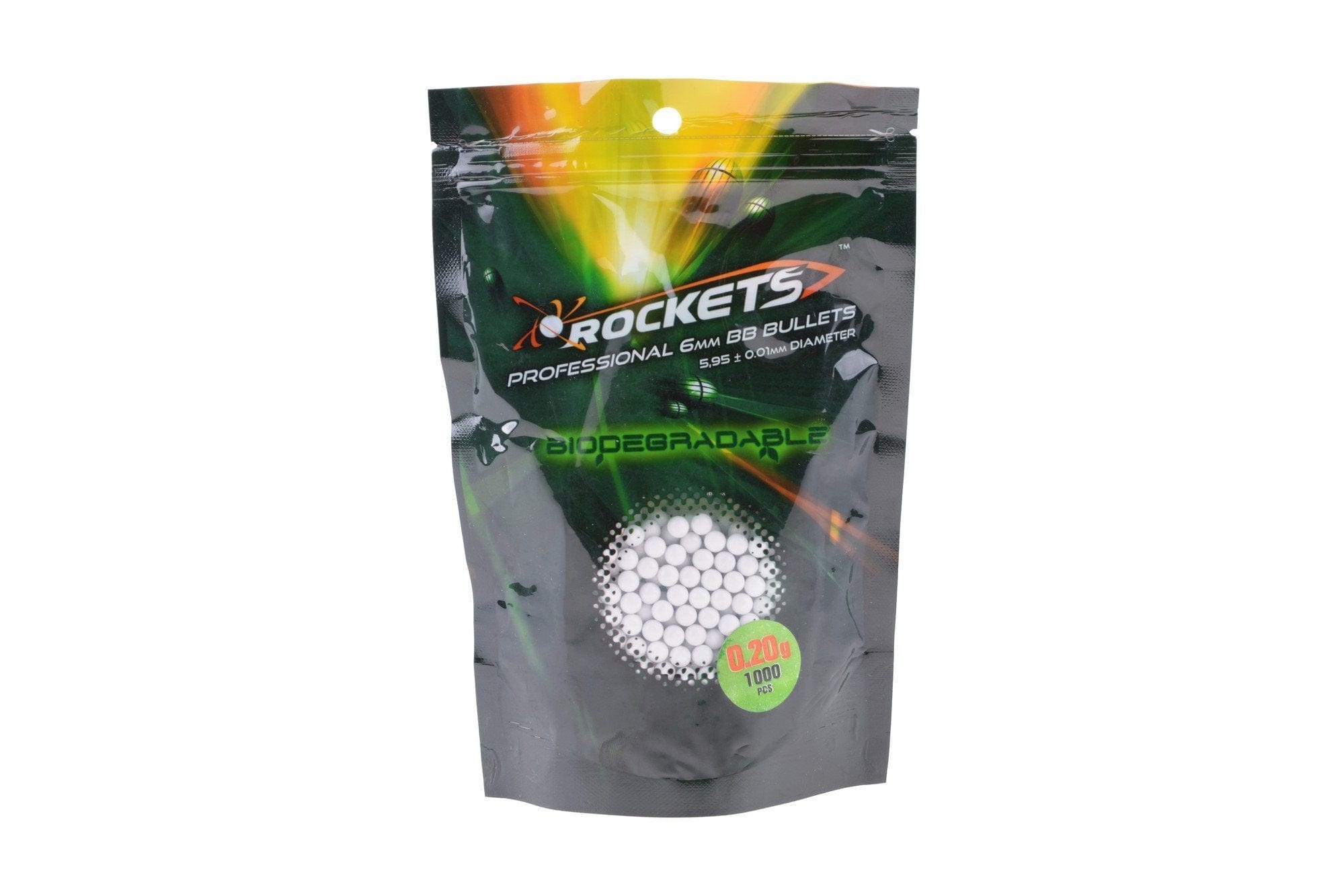 Rockets BIO 0,20g BBs - 1000pcs - white