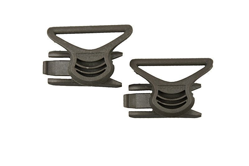 Goggle Swivel Clips (36mm) - foliage green