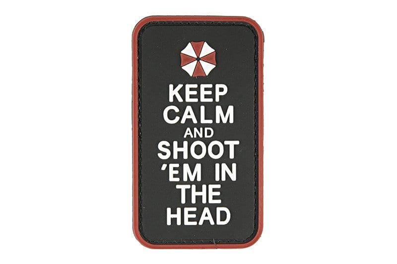 3D Patch - Keep Calm And Shoot