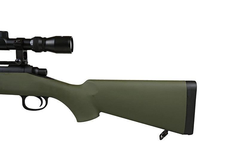 Airsoft Sniper Rifle SW-10 (with scope and bipod) - olive