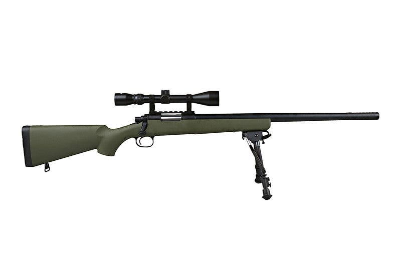 Airsoft Sniper Rifle SW-10 (with scope and bipod) - olive