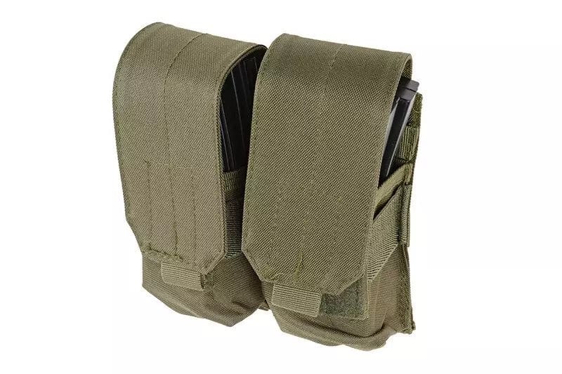 Double M4 magazine pouch - olive