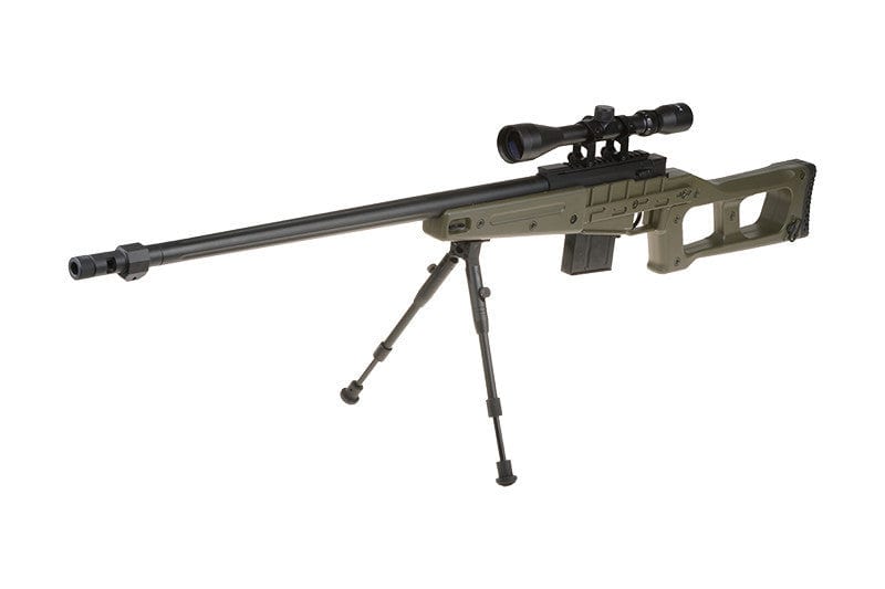 MB4409D replica sniper rifle - with scope and bipod - olive