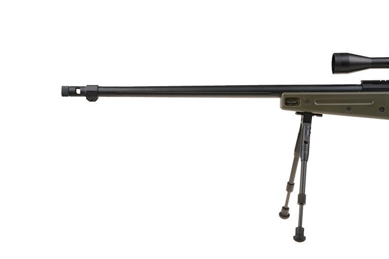 MB4409D replica sniper rifle - with scope and bipod - olive