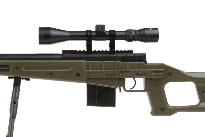 MB4409D replica sniper rifle - with scope and bipod - olive