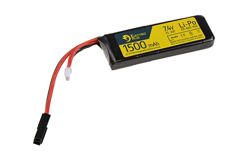 ELECTRO RIVER LiPo 7,4V 1500mAh 20/40C
