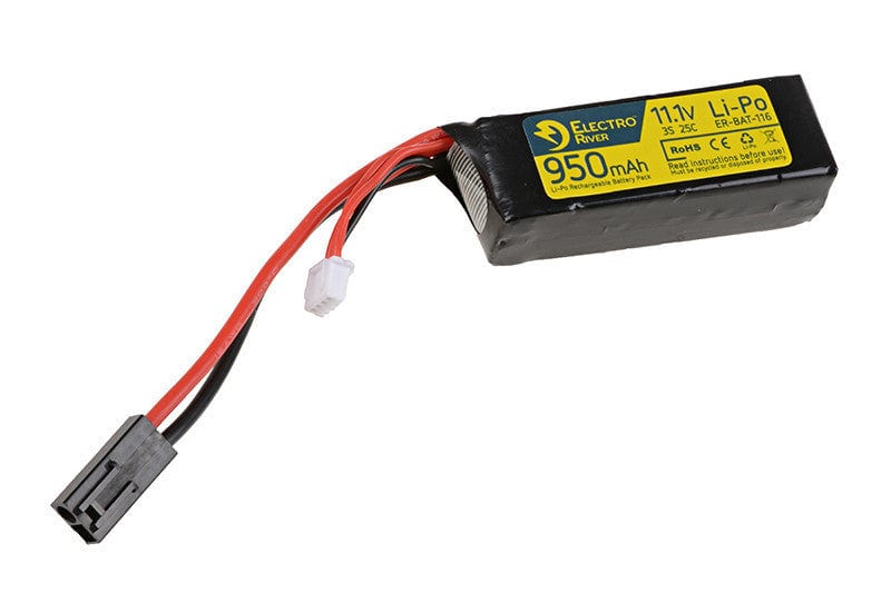 ELECTRO RIVER LiPo 11,1V 950mAh 25/50C