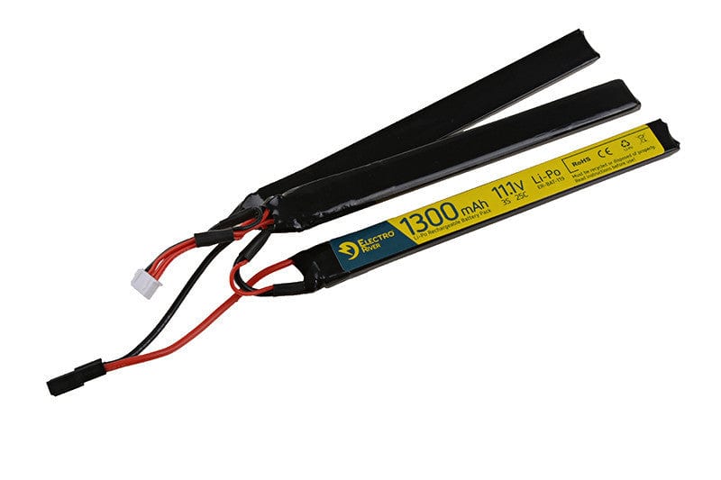 ELECTRO RIVER LiPo 11,1V 1300mAh three-module battery 25/50C