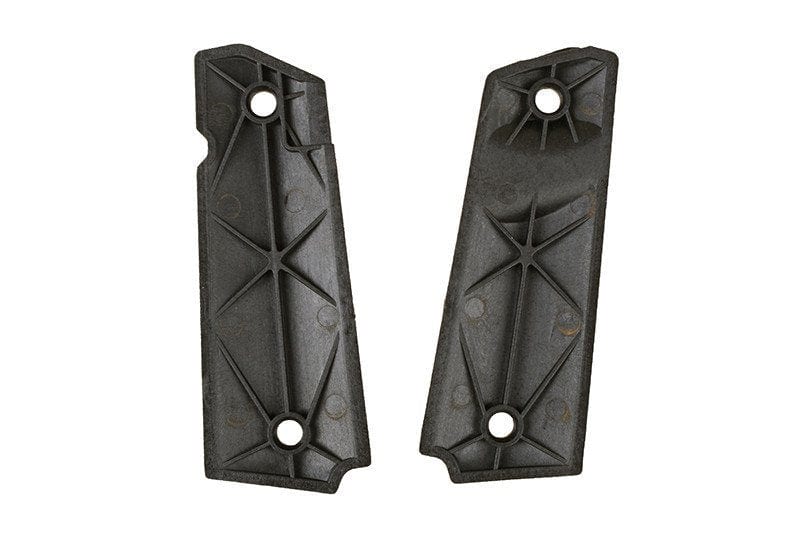 Pik style Colt 1911 type grip cover - black