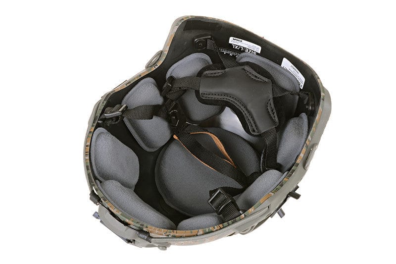 CFH Ballistic Helmet - Digital Woodland (L/XL)