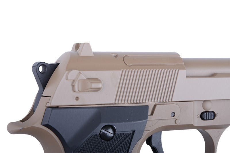 92 Airsoft electric Pistol - tan | CM126