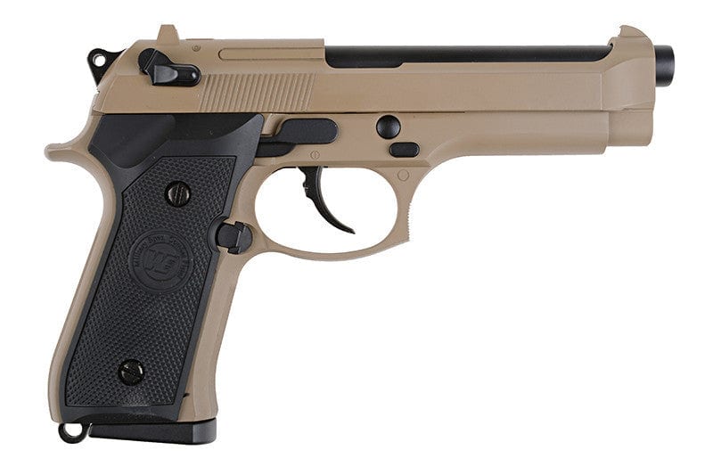 M92 pistol replica (CO2) - tan by WE on Airsoft Mania Europe