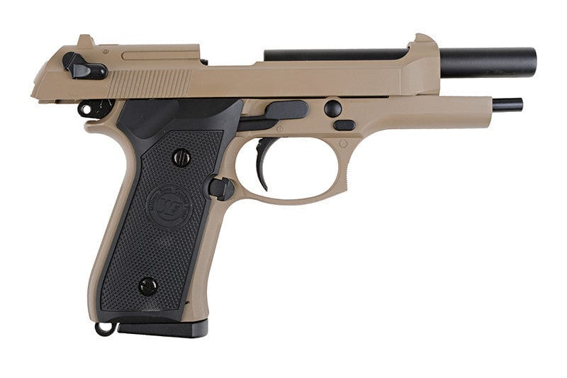 M92 pistol replica (CO2) - tan by WE on Airsoft Mania Europe