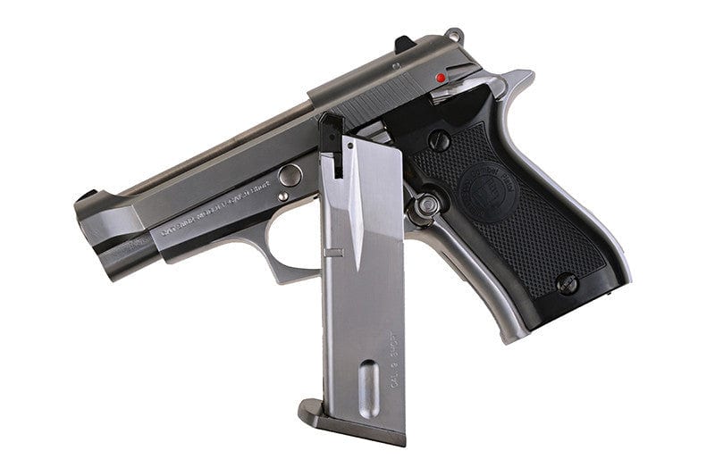 M84 Mini Pistol Replica – Silver by WE on Airsoft Mania Europe