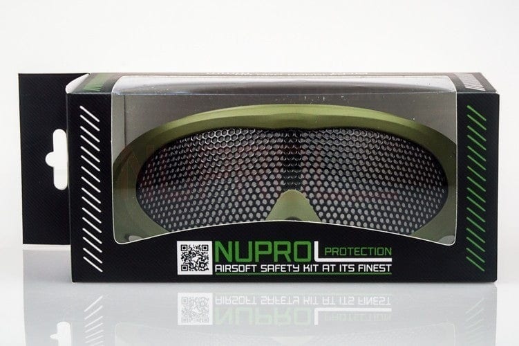 Nuprol PRO Goggles (Large) – Olive by Nuprol on Airsoft Mania Europe