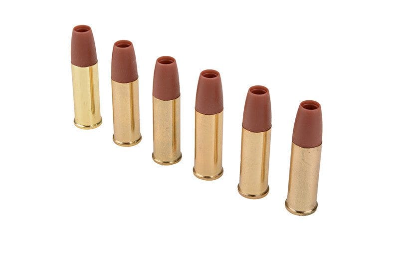 Cartridges set for Colt Python (6mm)