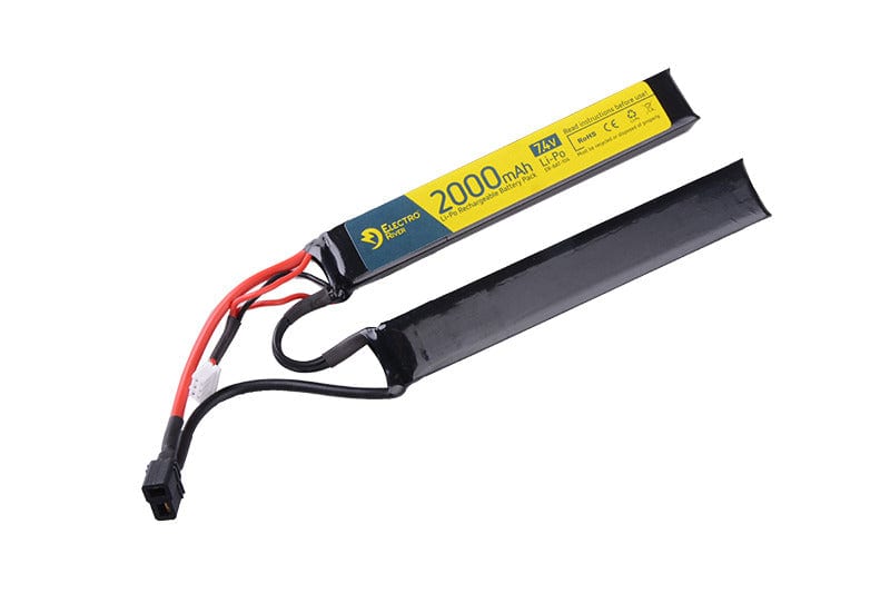 ELECTRO RIVER LiPo 7,4V 2000mAh 15/30C T-connect (DEANS) - 2 module