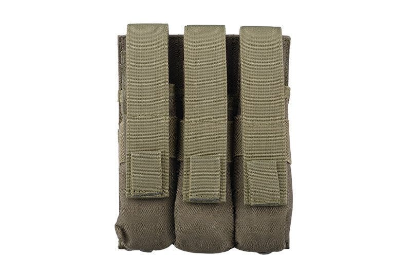 Triple MP5 magazine pouch - olive