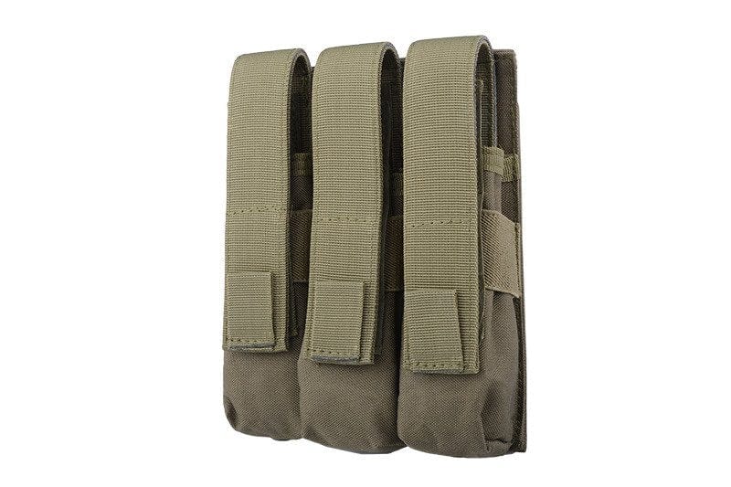 Triple MP5 magazine pouch - olive