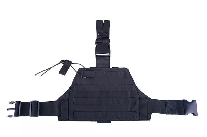 MOLLE leg panel - black