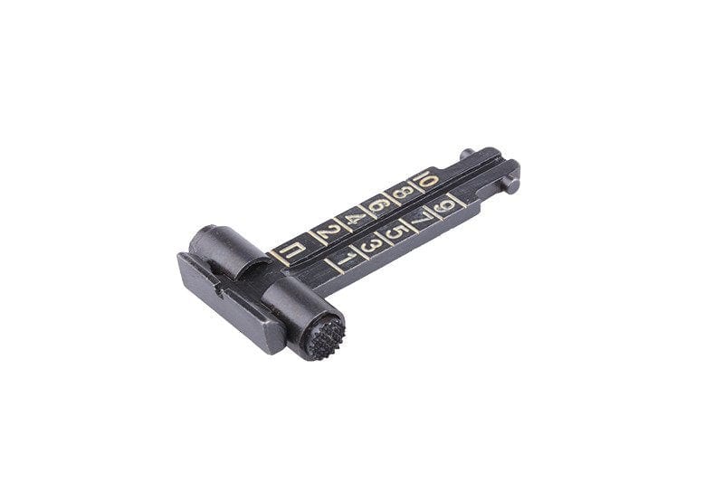 Adjustable rear sight for AK