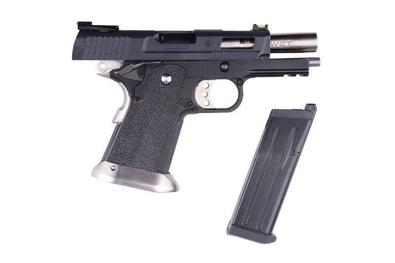 Hi-Capa 3.8 Force Brontosaurus Pistol Replica – Black by WE on Airsoft Mania Europe