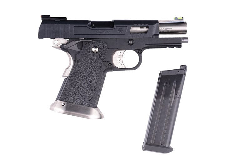 Hi-Capa 3.8 Force Velociraptor Pistol Replica – Black by WE on Airsoft Mania Europe