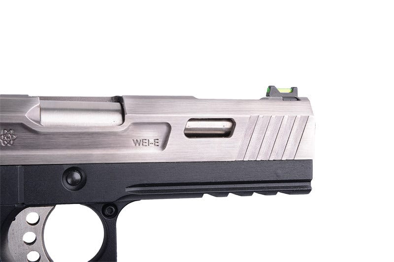 Hi-Capa 4.3 Force Allosaurus Pistol Replica – Silver by WE on Airsoft Mania Europe