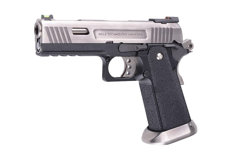 Hi-Capa 4.3 Force Allosaurus Pistol Replica – Silver by WE on Airsoft Mania Europe