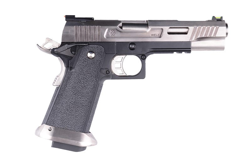 Hi-Capa 5.1 Force T.REX Pistol Replica – Silver by WE on Airsoft Mania Europe