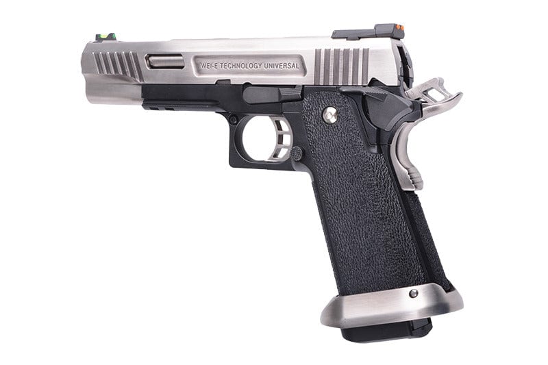 Hi-Capa 5.1 Force T.REX Pistol Replica – Silver by WE on Airsoft Mania Europe