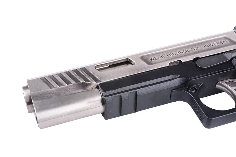 Hi-Capa 5.1 Force T.REX Pistol Replica – Silver by WE on Airsoft Mania Europe