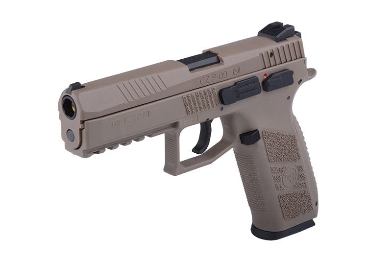 CZ P-09 Pistol Replica - Dark Earth by ASG on Airsoft Mania Europe