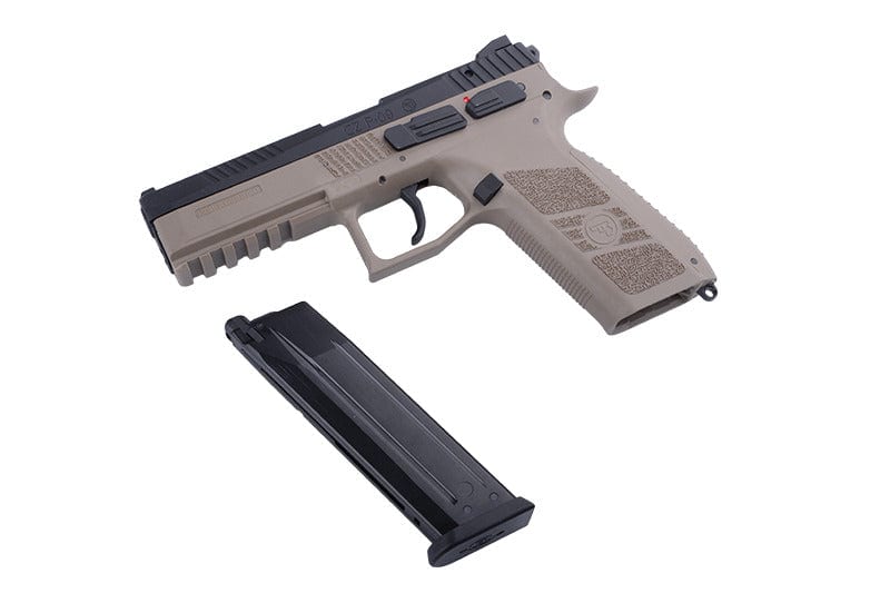 CZ P-09 Pistol Replica - Half-Dark Earth by ASG on Airsoft Mania Europe