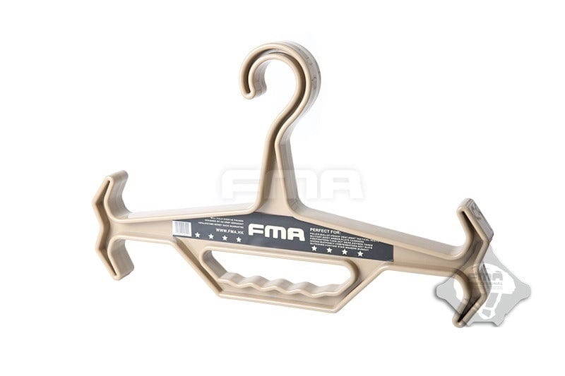 Heavyweight tactical hangers - dark earth