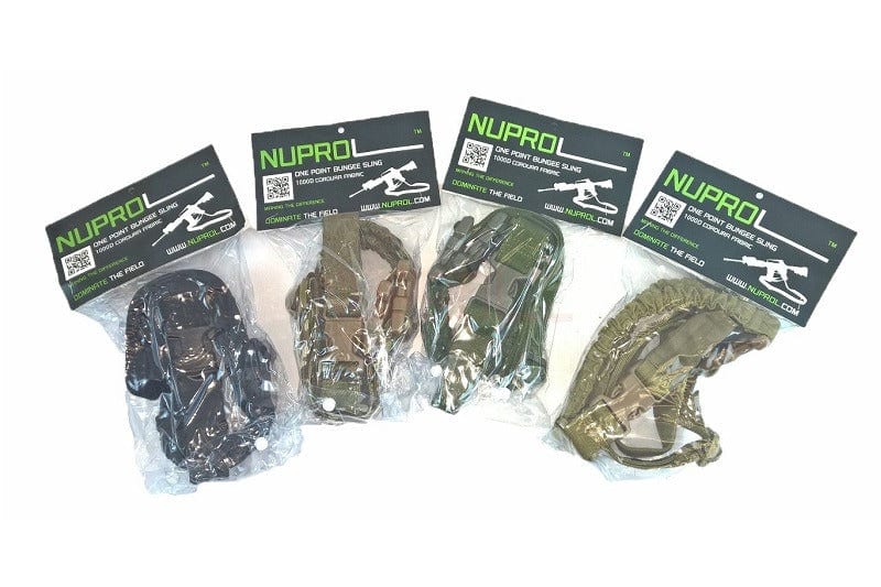 One-point QD Tactical Sling Belt - Tan by Nuprol on Airsoft Mania Europe