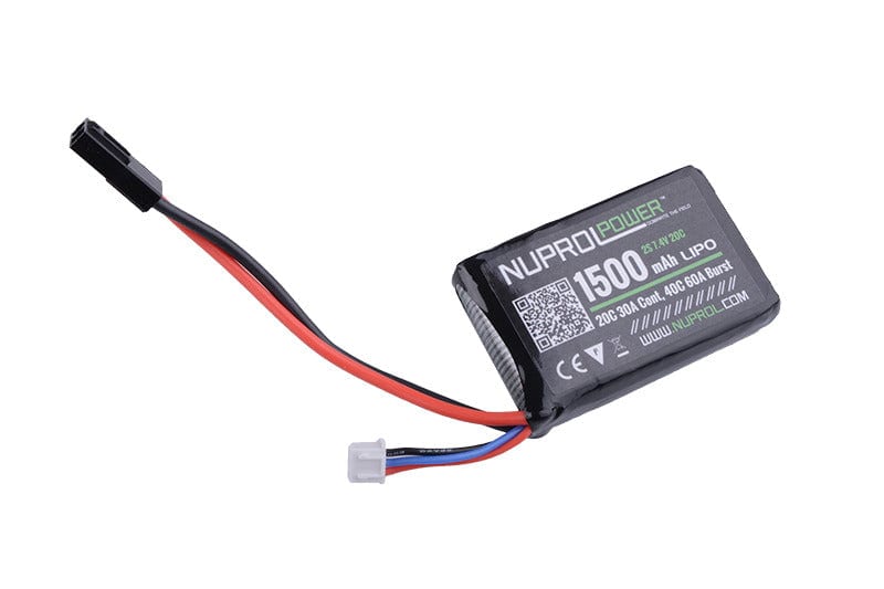 LiPo 7.4V 1500mAh 20C Battery - PEQ