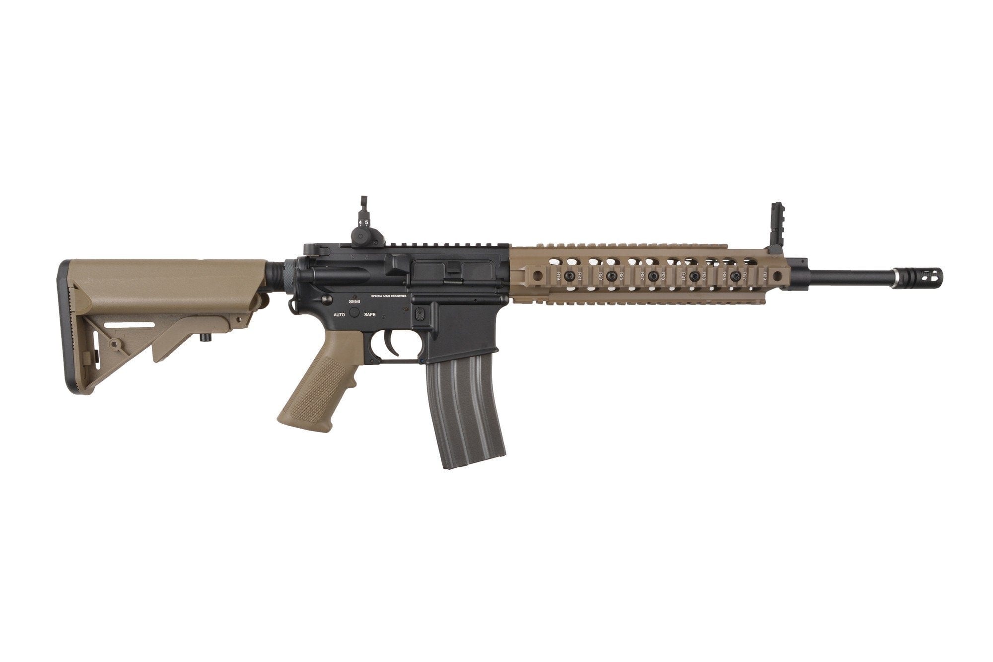 SA-B03 SAEC ™ System Carbine Replica - Half Tan by Specna Arms on Airsoft Mania Europe