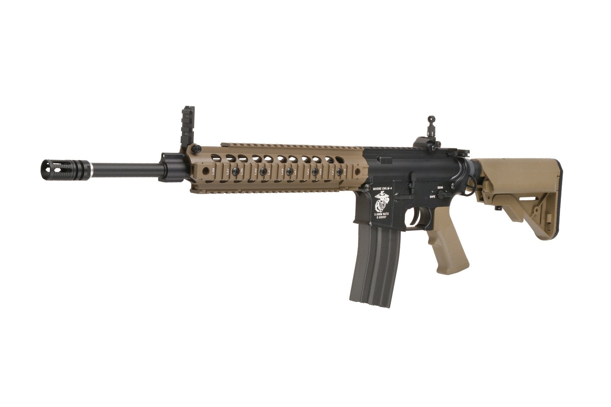 SA-B03 SAEC ™ System Carbine Replica - Half Tan by Specna Arms on Airsoft Mania Europe