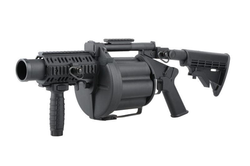 ICS-190 MGL Revolver Grenade Launcher Replica by ICS on Airsoft Mania Europe