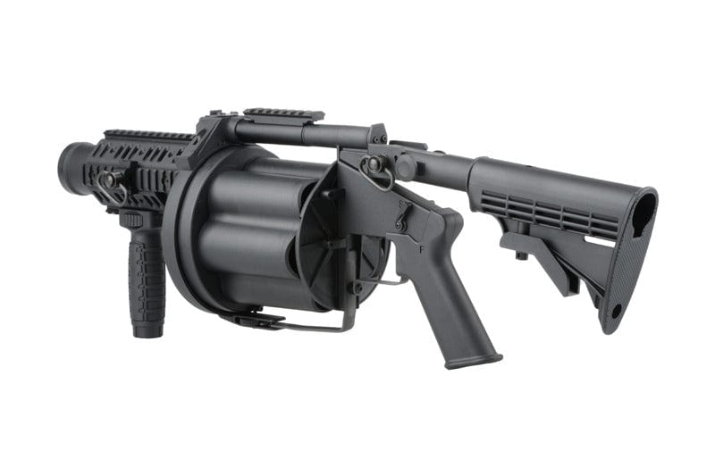 ICS-190 MGL Revolver Grenade Launcher Replica by ICS on Airsoft Mania Europe