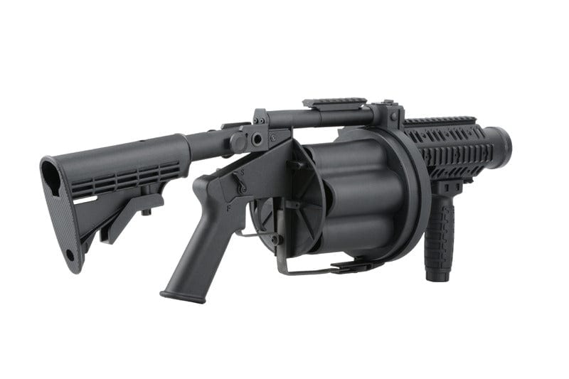 ICS-190 MGL Revolver Grenade Launcher Replica by ICS on Airsoft Mania Europe