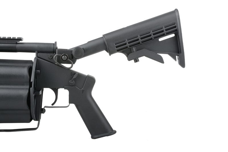 ICS-190 MGL Revolver Grenade Launcher Replica by ICS on Airsoft Mania Europe