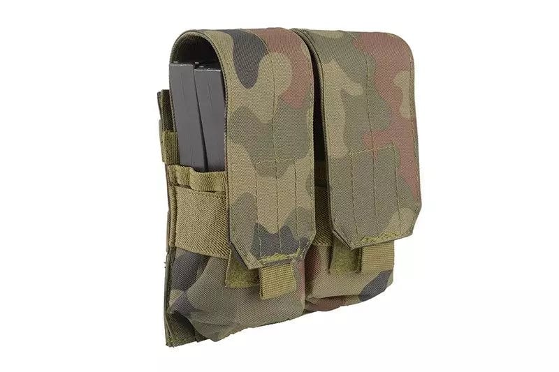 Double M4/M16 Magazine Pouch - wz.93 Woodland Panther