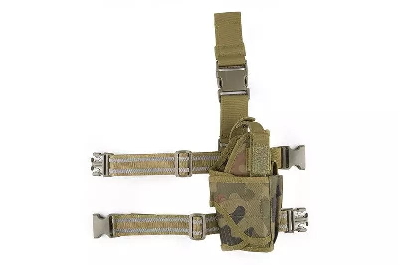 Thigh holster with magazine pouch - wz.93 woodland