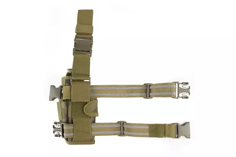 Thigh holster with magazine pouch - wz.93 woodland
