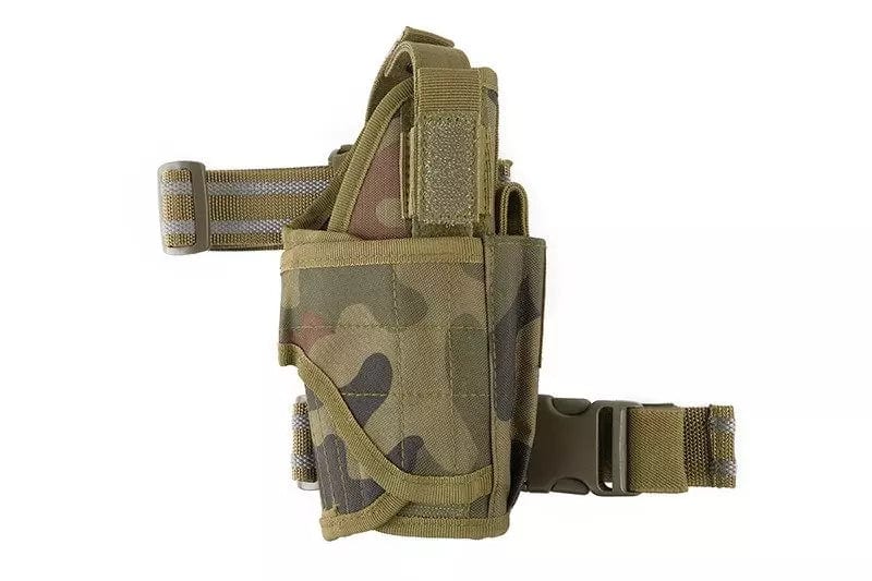 Thigh holster with magazine pouch - wz.93 woodland