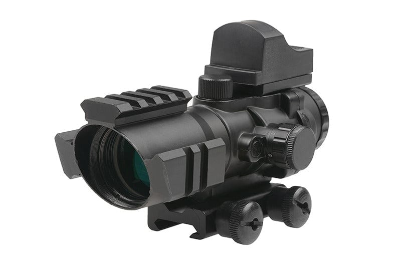Rhino with Micro 4x32 Scope Red Dot Sight-Theta Optics-Airsoft Mania Europe