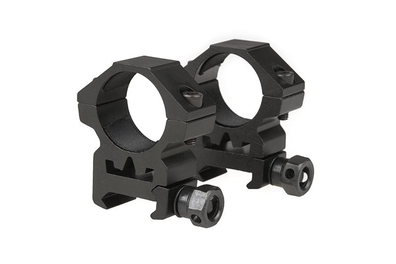 Two-part 25mm optics mount for RIS rail (low)-Theta Optics-Airsoft Mania Europe