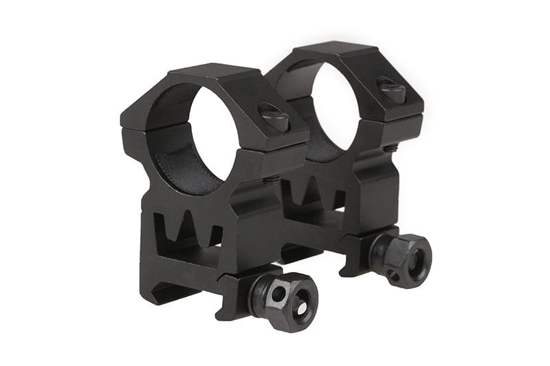 Two-part 25mm optics mount for RIS rail (high)-Theta Optics-Airsoft Mania Europe